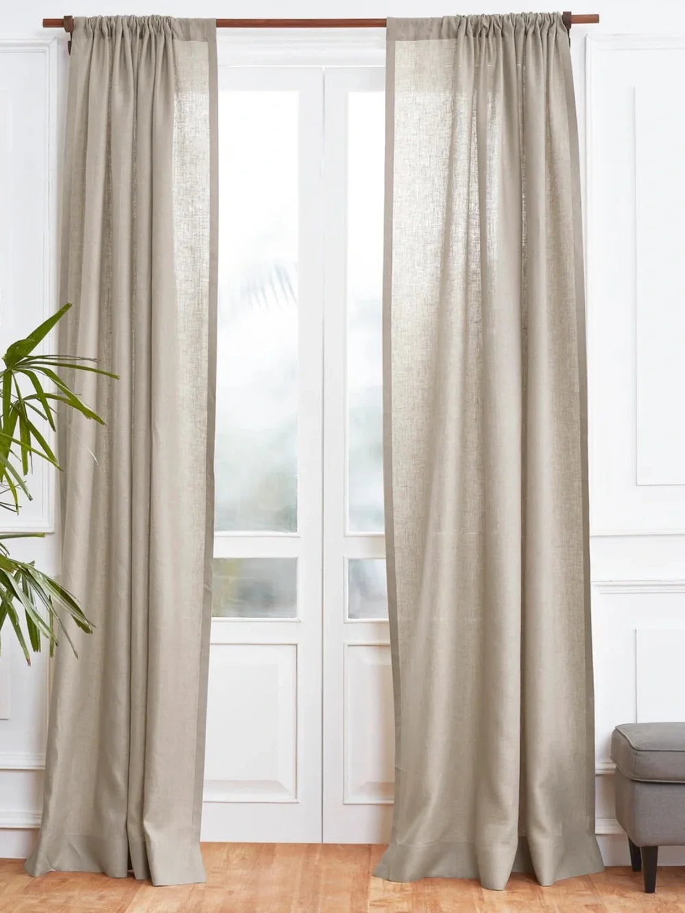 100% Linen Solino Home Curtains